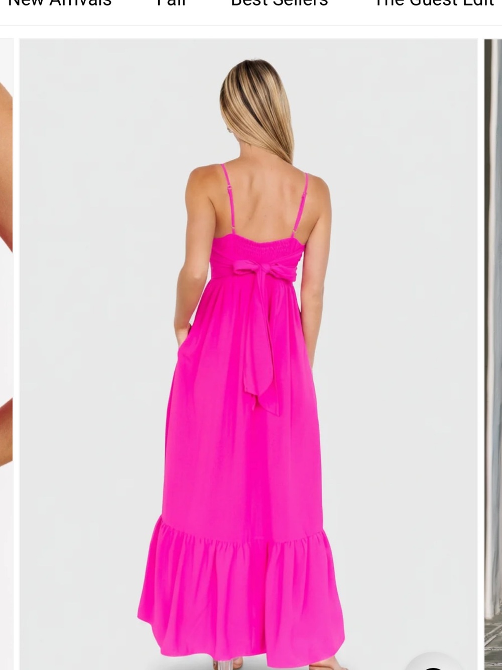 Baltic Born Pink Maxi Dress - Picture 3 of 6
